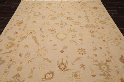 7'9" x 9'9" Hand Knotted 100% Wool Traditional Oriental Area Rug Moss