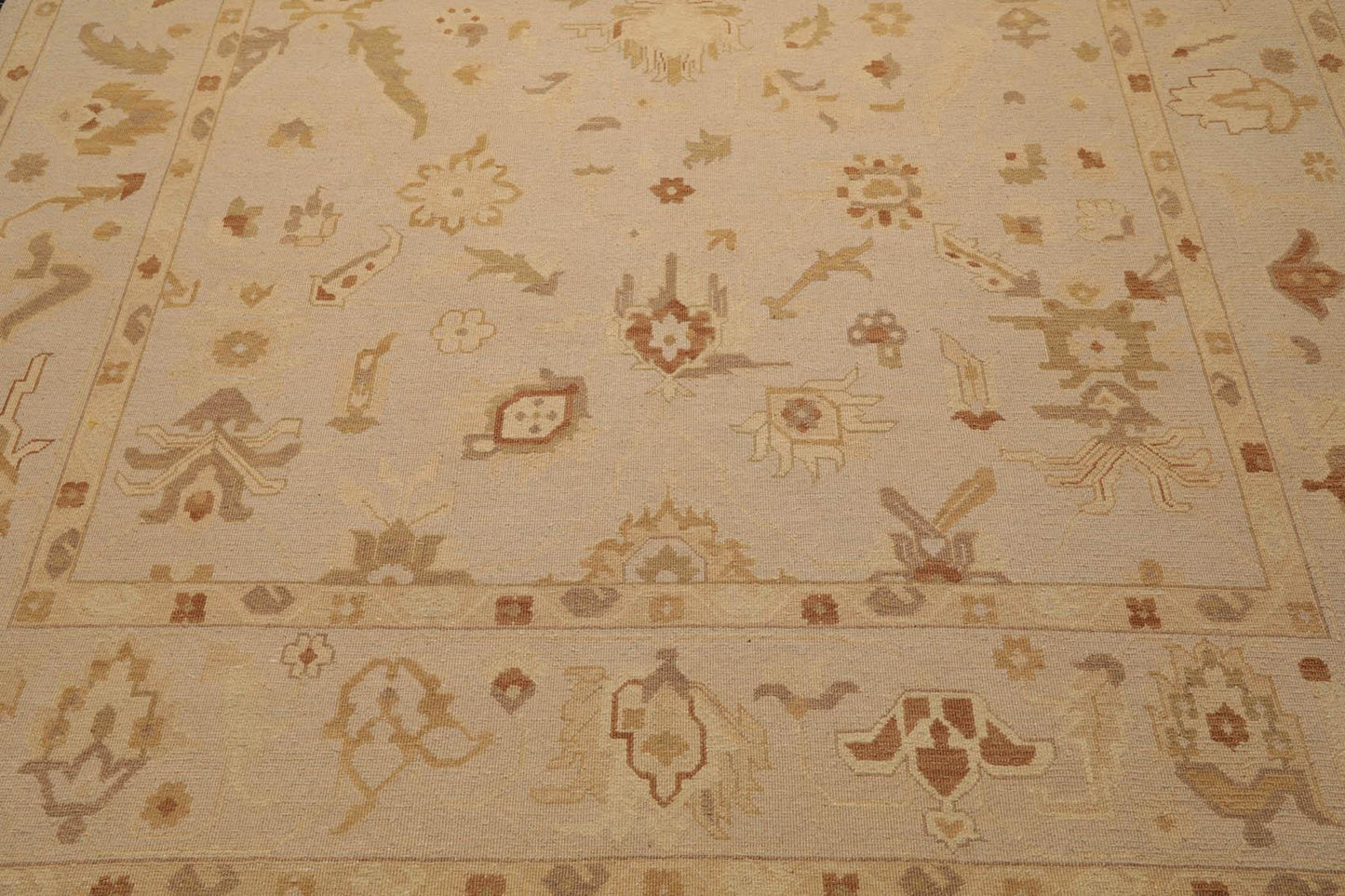 7'9" x 9'9" Hand Knotted 100% Wool Traditional Oriental Area Rug Moss