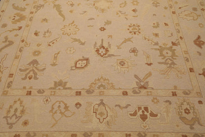 7'9" x 9'9" Hand Knotted 100% Wool Traditional Oriental Area Rug Moss
