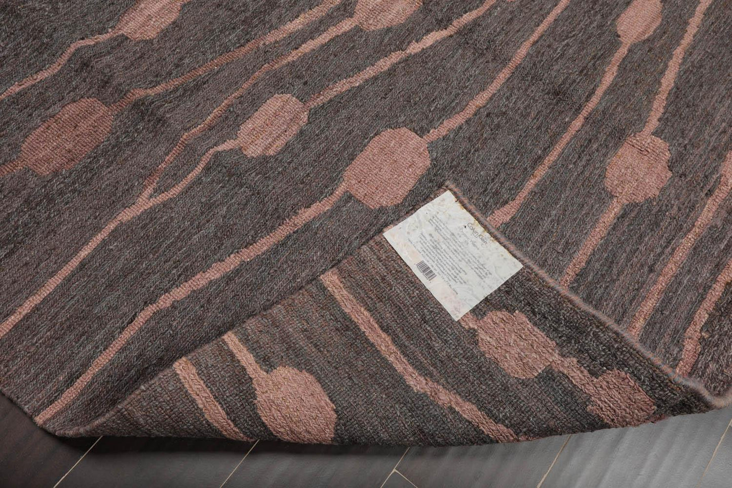 5'6" x 7'5" Reversible Hand Knotted 100% Wool Area Rug Copper