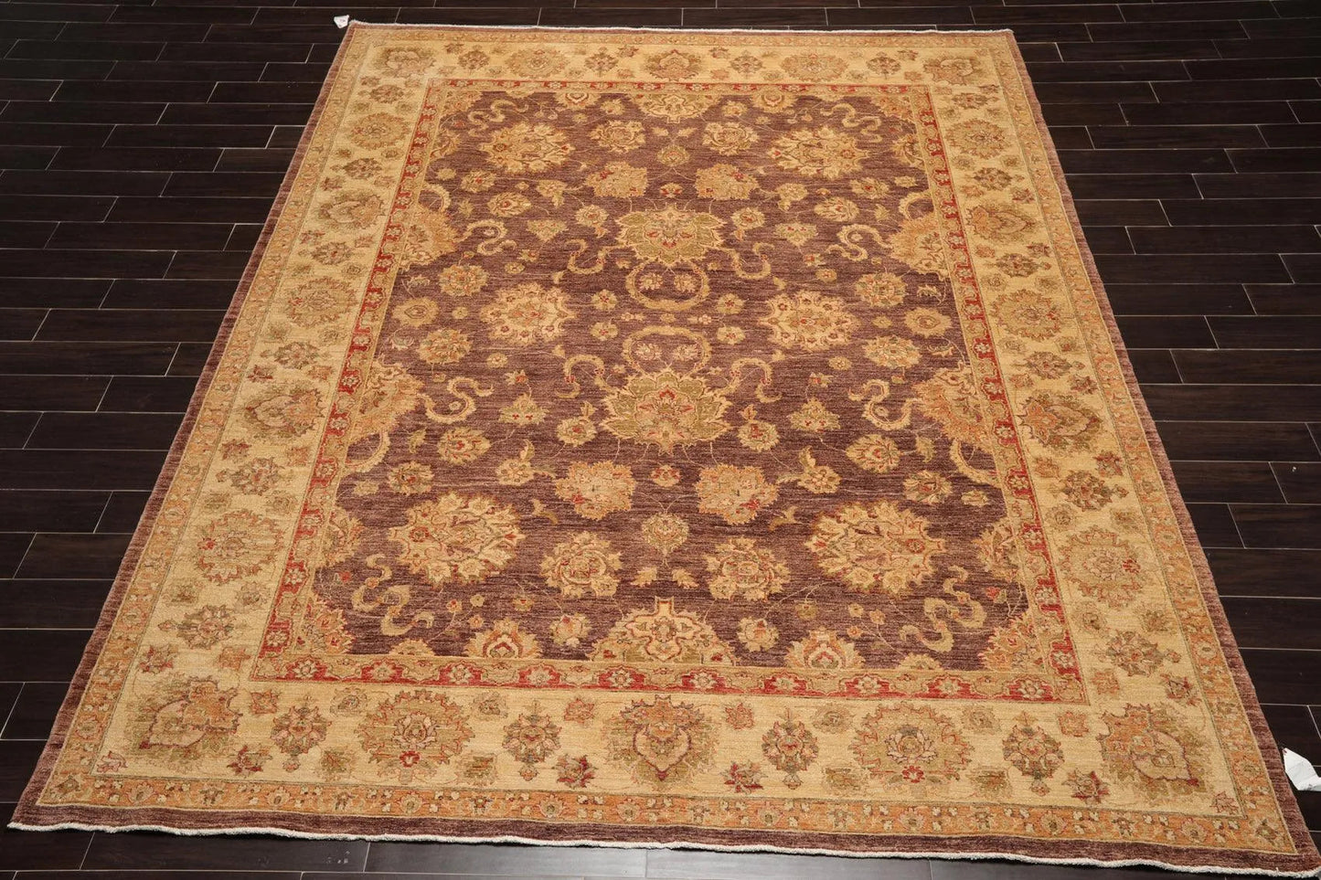 9' 1''x11' 3''Hand Knotted Wool Oriental Area Persian Rug