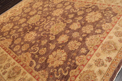 9' 1''x11' 3''Hand Knotted Wool Oriental Area Persian Rug