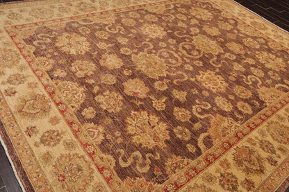 9' 1''x11' 3''Hand Knotted Wool Oriental Area Persian Rug