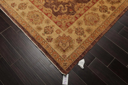 9' 1''x11' 3''Hand Knotted Wool Oriental Area Persian Rug