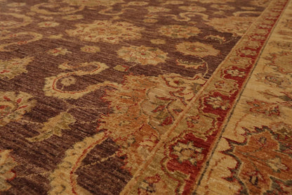 9' 1''x11' 3''Hand Knotted Wool Oriental Area Persian Rug