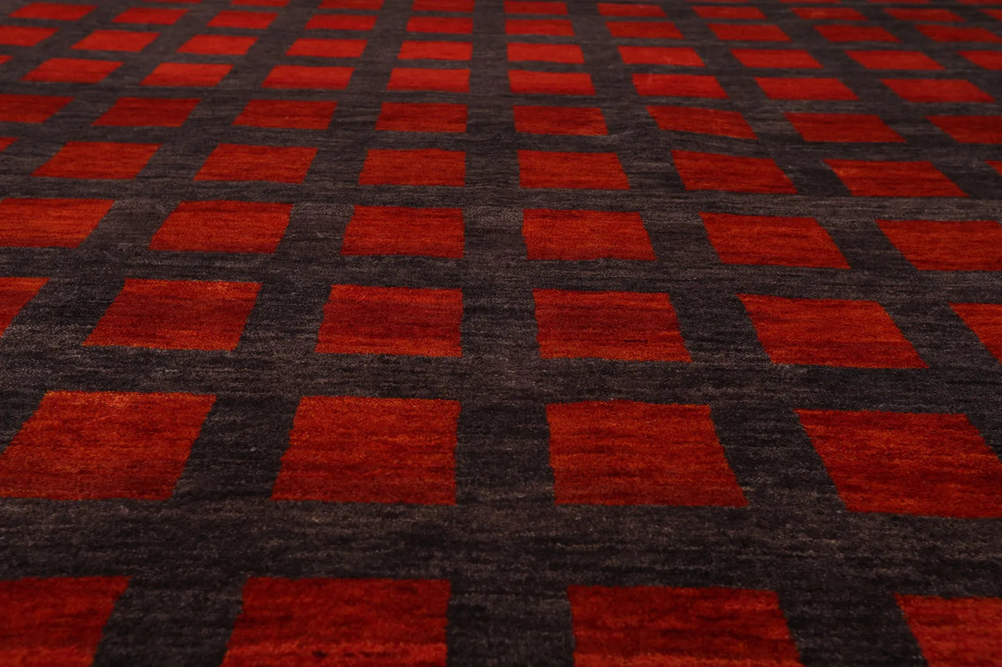 8x10 Gray Hand Knotted Hand Made 100% Wool Graphic Modern & Contemporary Oriental Area Rug