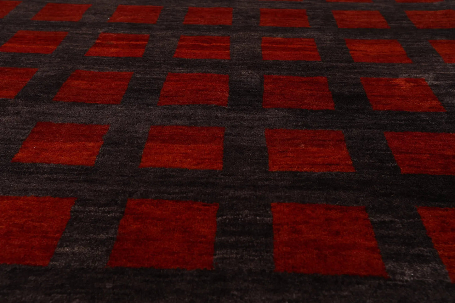 8x10 Gray Hand Knotted Hand Made 100% Wool Graphic Modern & Contemporary Oriental Area Rug
