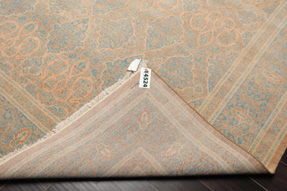 8'1'' x 10' Hand Knotted 100% Wool Pak-Parsian 16/18 300 KPSI Area Rug Blue Tan