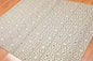 5'1" x 6'4" Hand Woven Flatweave Area Rug Contemporary Beige