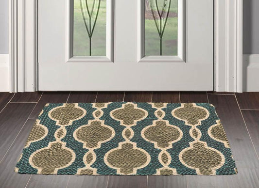 2'  00"x3'  00" Braided Mat  Oriental Area Persian Rug