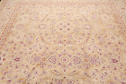 8'1' 'x 10'3'' Hand Knotted Wool PakPersian 16/18 300 KPSI Oriental Area Rug Tan