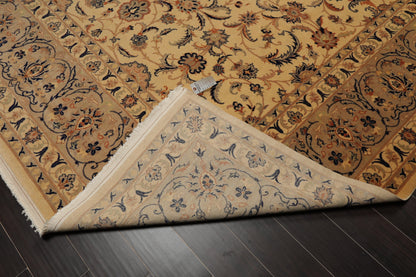 9'11" x 13'5" Hand Knotted Wool 250 KPSI Pak-Persian Area Rug Warm Beige
