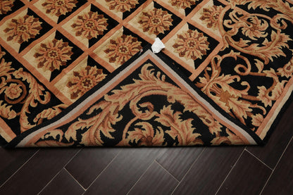 5'1" x 8'6" Hand Knotted Neo-Classic Tibetan Oriental Area Rug Traditional Beige