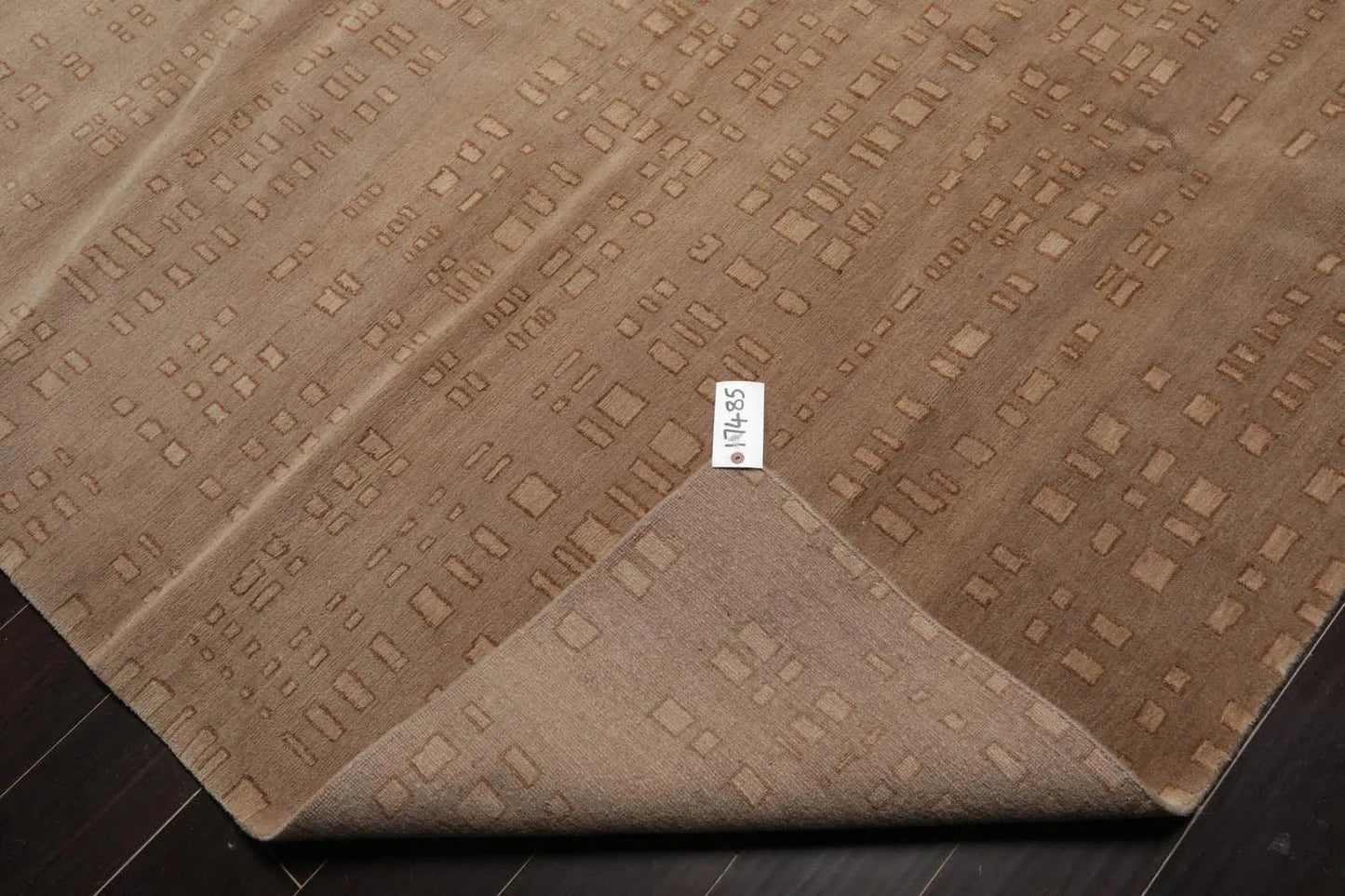8' x 10' Hand Knotted Tibetan 100% Wool Designer Modern & Contemporary  Oriental Area Rug Tan,Brown Color