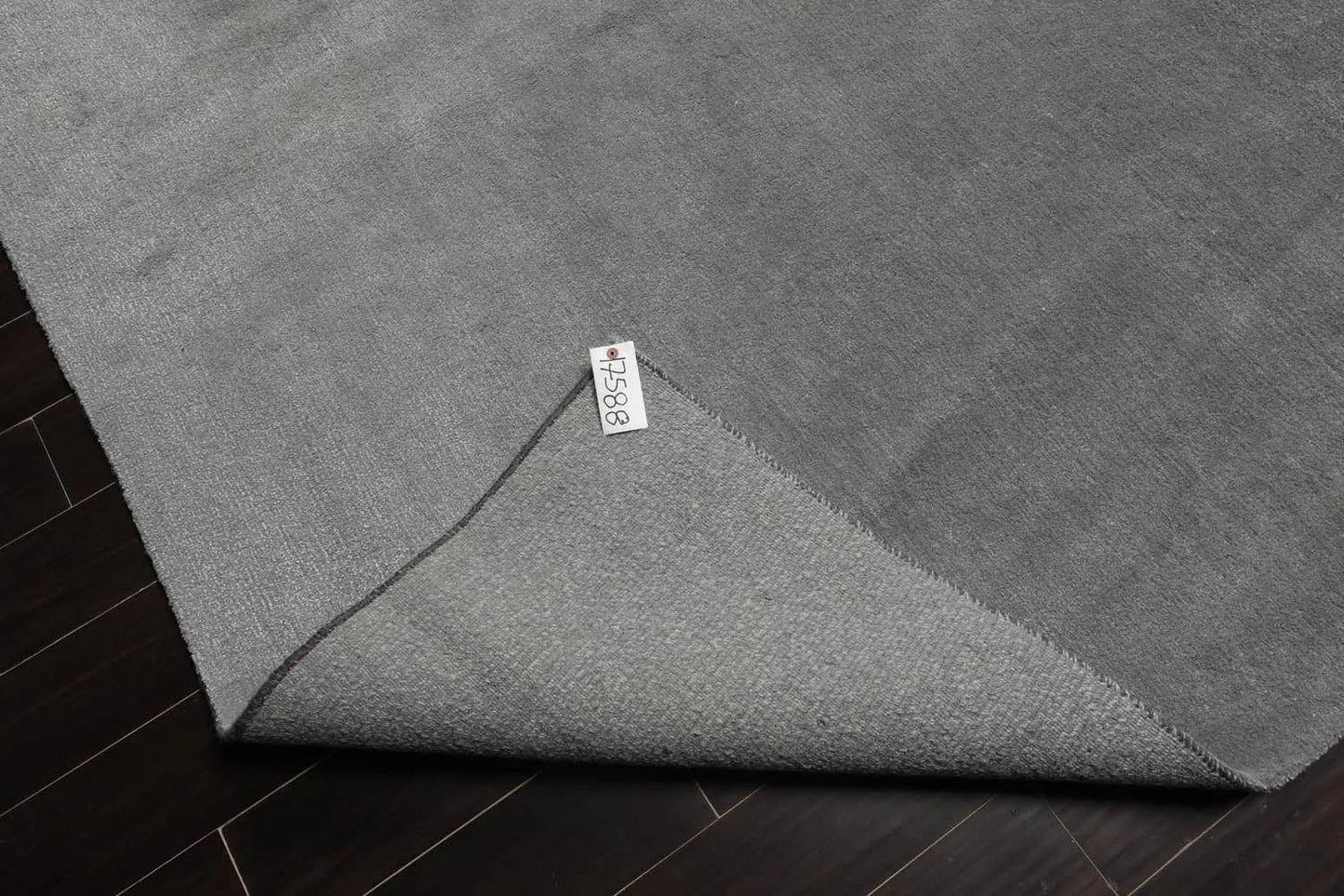 12'2''x16'2'' Gray Hand Knotted Tibetan Wool and Silk Modern & Contemporary Oriental Area Rug