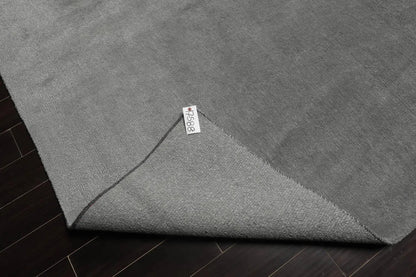 12'2''x16'2'' Gray Hand Knotted Tibetan Wool and Silk Modern & Contemporary Oriental Area Rug