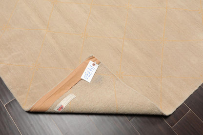 4'x 5'11" Hand Knotted Tibetan Wool Swiss Wash Area Rug