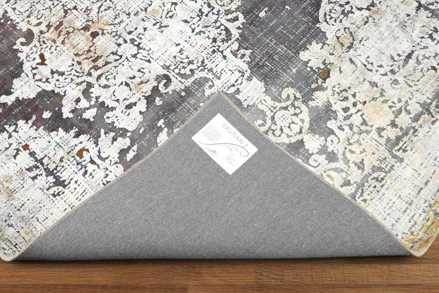 Multi Sizes Tabriz Modern & Contemporary Velvety Soft Pile Oriental Area Rug Gray, Cream Bastian