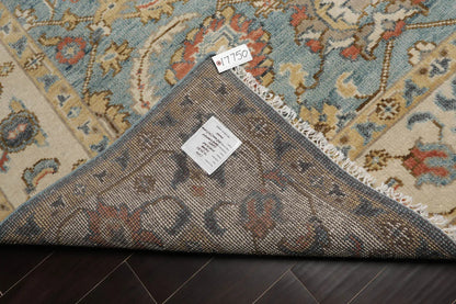 LoomBloom Multi Size Blue Hand Woven Transitional Wool Oriental Area Rug