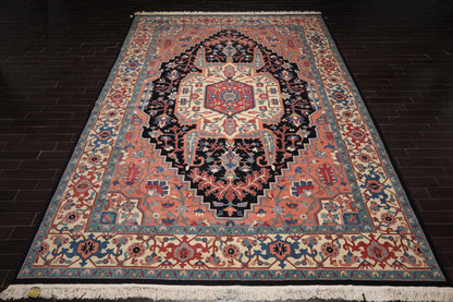 11'11" x 17'8" Rare Romanian Hand Knotted Wool Seraapi 200 KPSI Area Rug