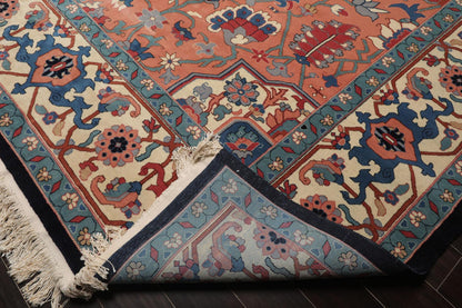 11'11" x 17'8" Rare Romanian Hand Knotted Wool Seraapi 200 KPSI Area Rug