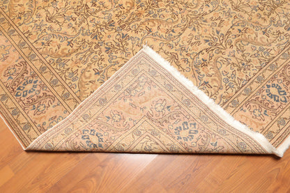 6'8" x 9'8" Hand Knotted Authentic Oushak 100% Wool Oriental Area Rug Beige