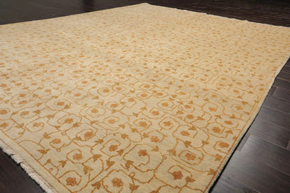 8x10 Beige Hand Knotted Tibetan 100% Wool Michaelian & Kohlberg Modern & Contemporary Oriental Area Rug