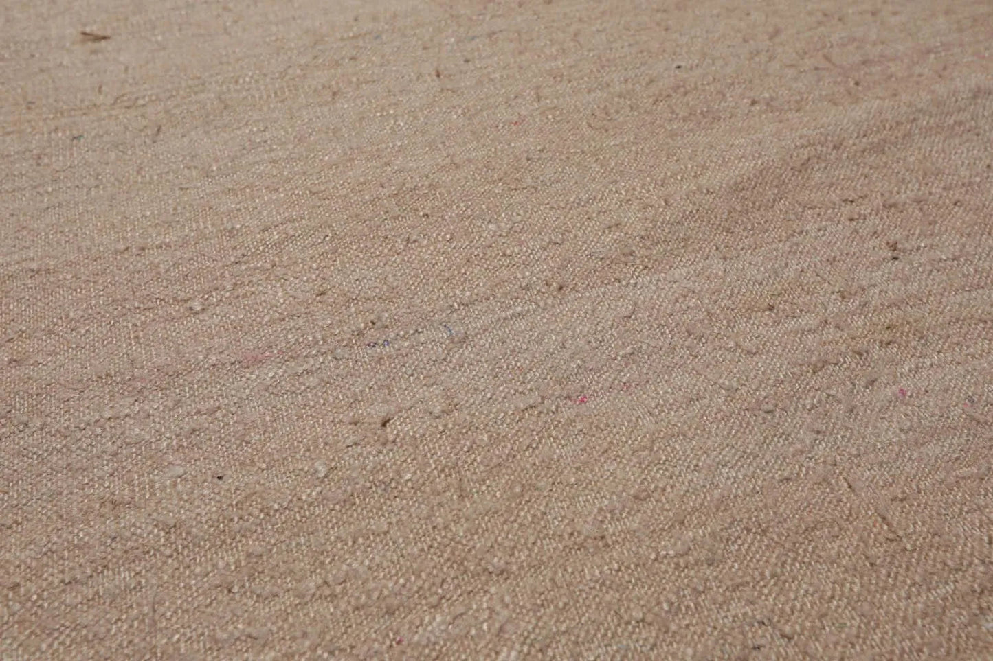 2' x 3' Hand Woven 100% Silk Modern Flatweave Kilim Oriental Area Rug Beige