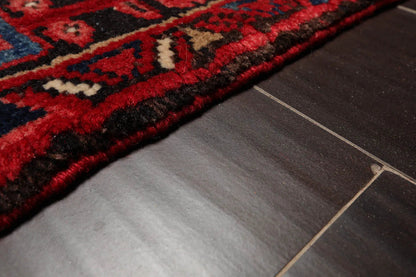 10x14 Rust Hand Knotted 100% Wool Heriz Traditional Oriental Area Rug