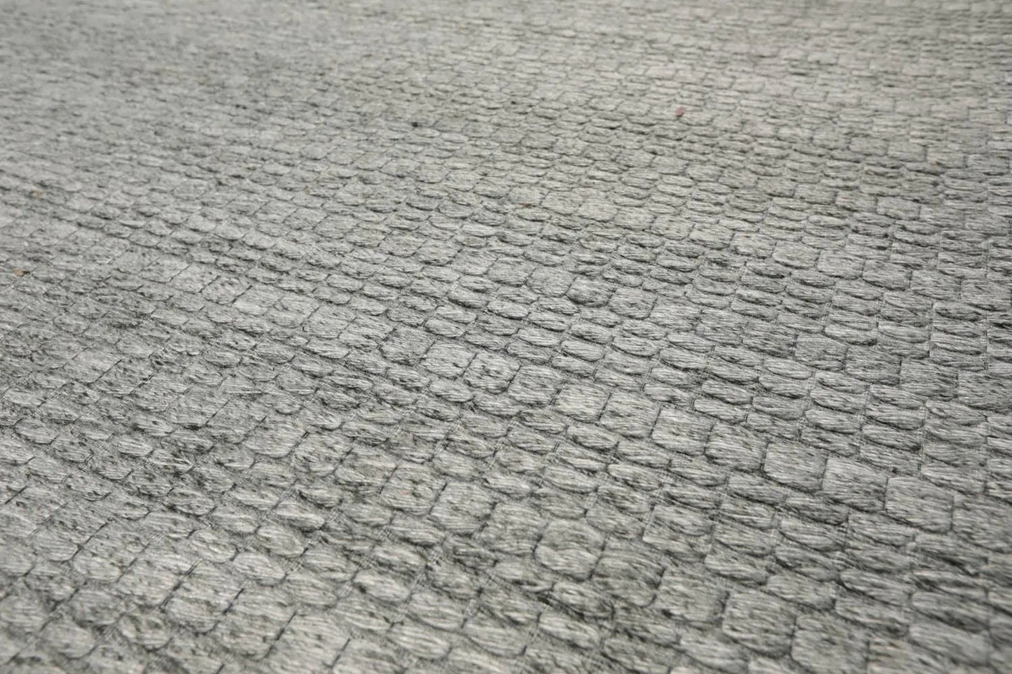 Multi Size Gray Hand Woven 100% Wool Flatweave Modern & Contemporary Oriental Area Rug