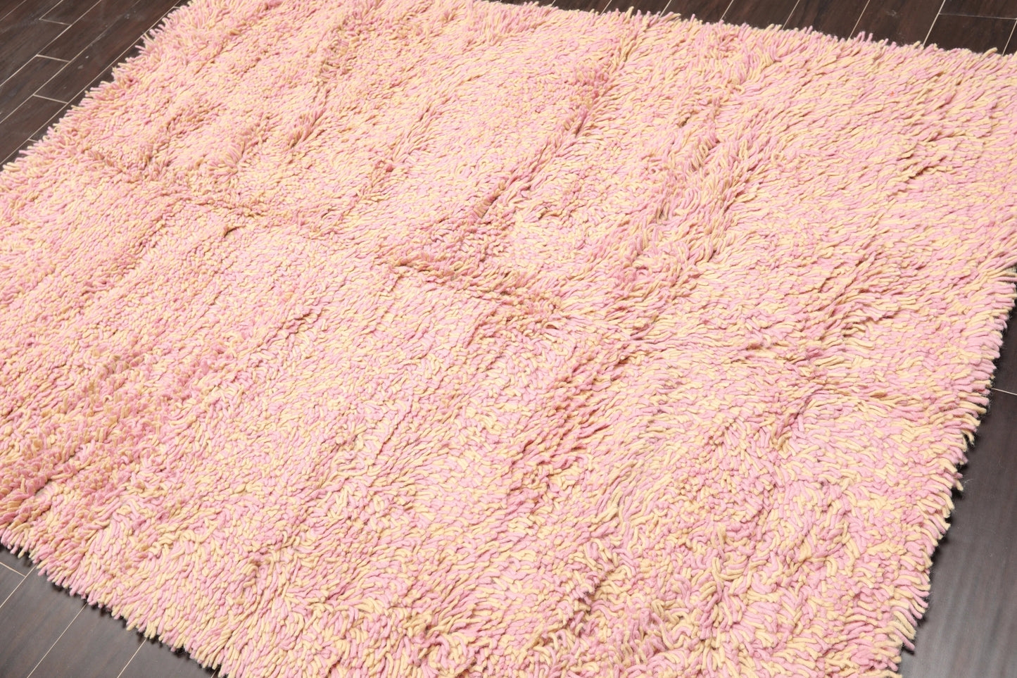 Multi Size Pink Modern & Contemporary Oriental Area Rug