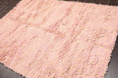 Multi Size Pink Modern & Contemporary Oriental Area Rug