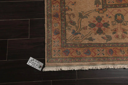 12' x18'3'' Palace Tan Hand Knotted 100% Wool Traditional Oriental Area Rug