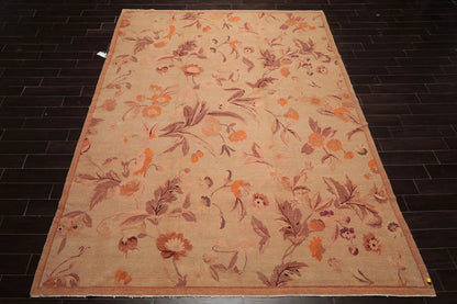 9x12 Tan,Taupe Hand Knotted Tibetan 100% Wool Michaelian & Kohlberg Traditional Oriental Area Rug