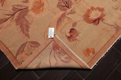 9x12 Tan,Taupe Hand Knotted Tibetan 100% Wool Michaelian & Kohlberg Traditional Oriental Area Rug