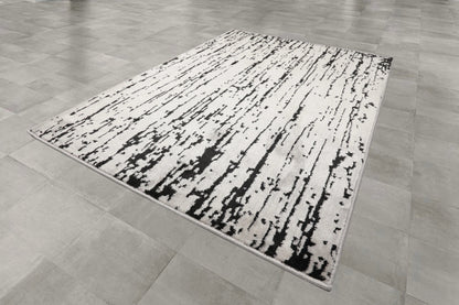 Multi Size Blue, Beige Machine Made Polypropylene Lisette Modern & Contemporary Oriental Area Rug