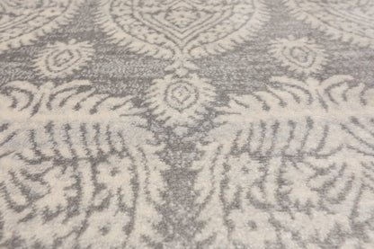 Multi Size Beige, Gray Machine Made Polypropylene Turkish Gabi Traditional Oriental Area Rug