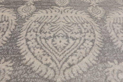 Multi Size Beige, Gray Machine Made Polypropylene Turkish Gabi Traditional Oriental Area Rug