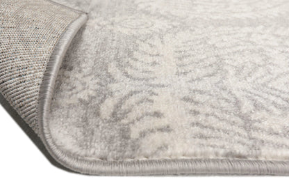 Multi Size Beige, Gray Machine Made Polypropylene Turkish Gabi Traditional Oriental Area Rug