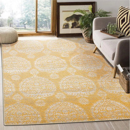 Multi Size Beige, Gray Machine Made Polypropylene Turkish Gabi Traditional Oriental Area Rug