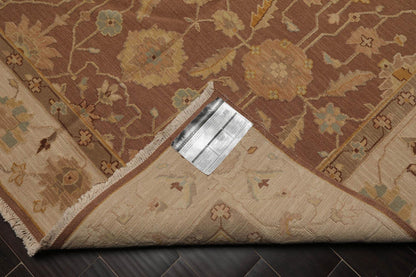 5’10”x8’10" Hand Knotted Wool High Low Pile Sculpted Area Rug
