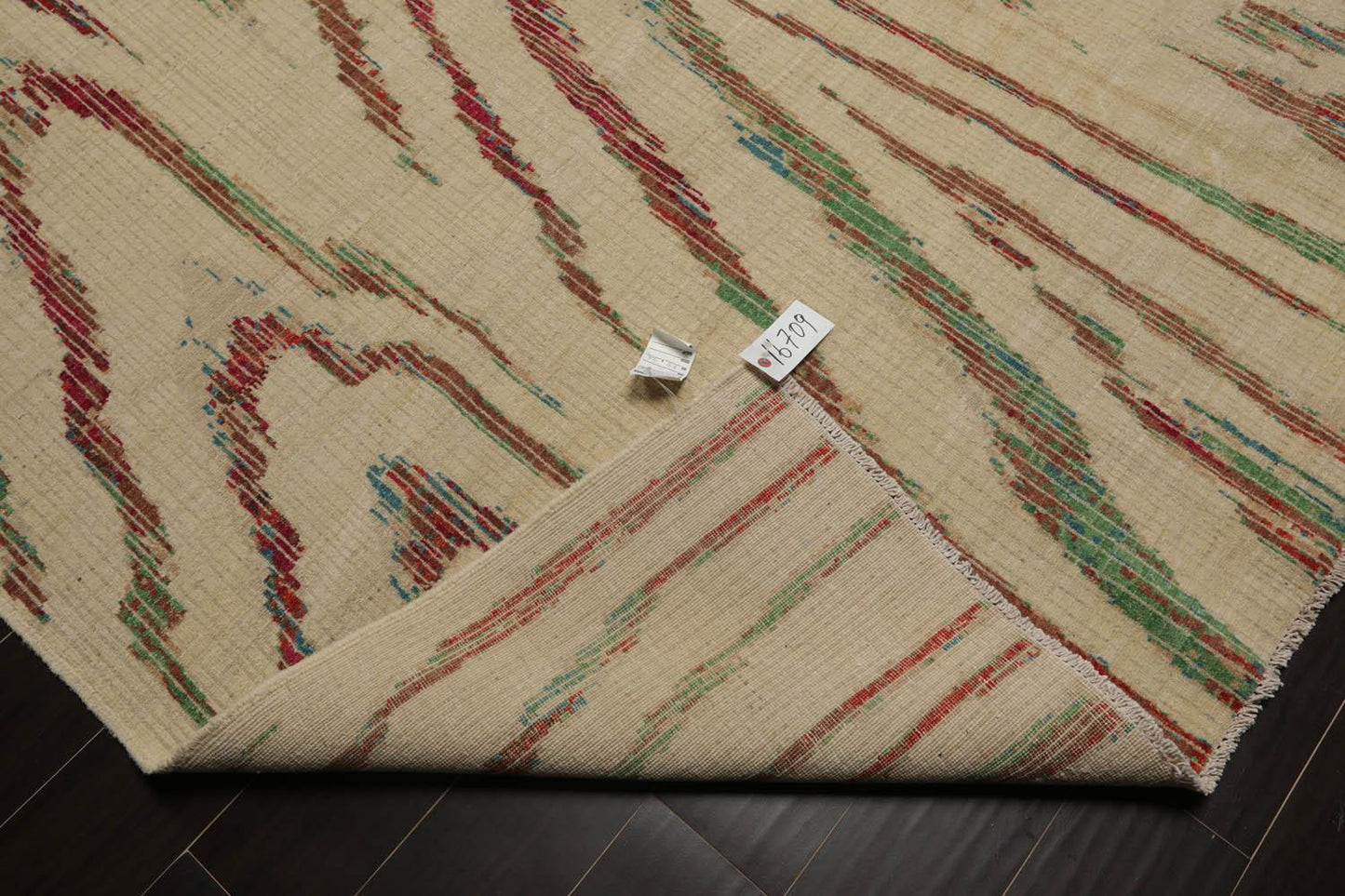 8’5”x11’6" Hand Knotted 100% Wool Peshawar Modern Oriental Area Rug Beige
