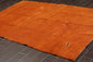 5'3" x 8'6" Hand Knotted 100% Wool Gabbeh Oriental Area Rug Burnt Orange
