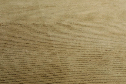 2'11" x 4'9" Hand Knotted Tibetan 100% Wool Ribbed Modern Area Rug Mint