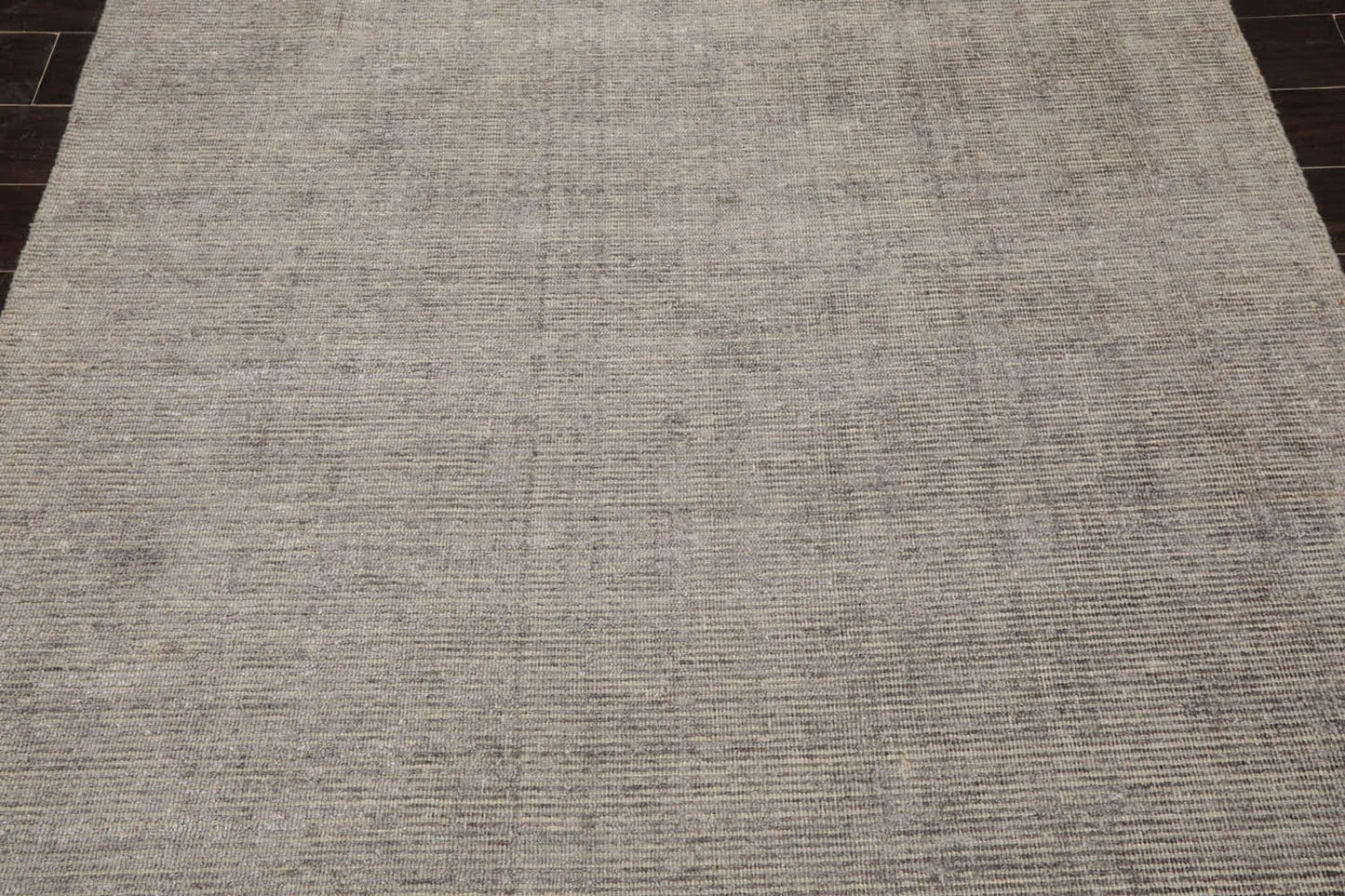 LoomBloom 5x8 Hand Knotted Taupe Oriental Area Rug