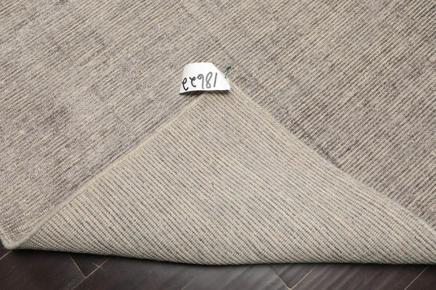 LoomBloom 5x8 Hand Knotted Taupe Oriental Area Rug