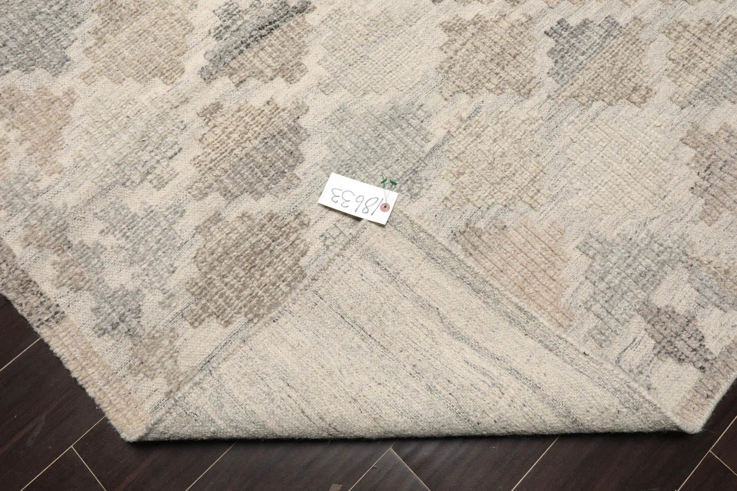 LoomBloom 5x8 Beige Authentic Southwestern Moroccan Wool Oriental Area Rug