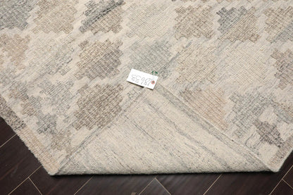 LoomBloom 5x8 Beige Authentic Southwestern Moroccan Wool Oriental Area Rug