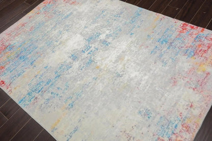 LoomBloom Multi Sizes Beige Machine Made Contemporary/ Abstract Abstract Flatweave Polyester Oriental Area Rug