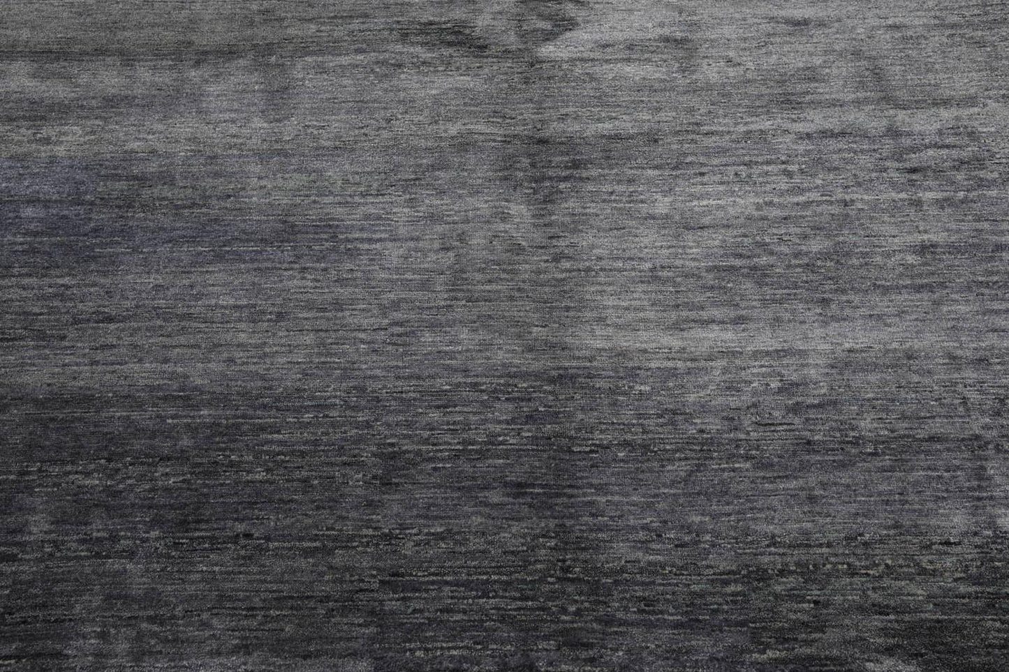 7’11"x10’9" Hand Knotted 100% Bamboo Silk Modern Tibetan Oriental Area Rug Gray